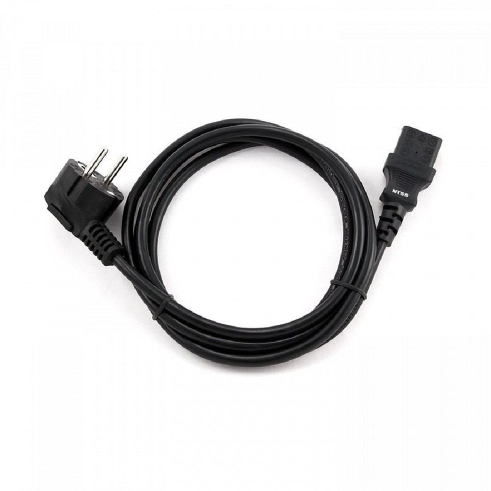 NTSS Шнур питания NTSS для БРП IEC 60320 C13 –   Schuko, 3х1.0, 1.8 м, ГОСТ NTSS-PC13772