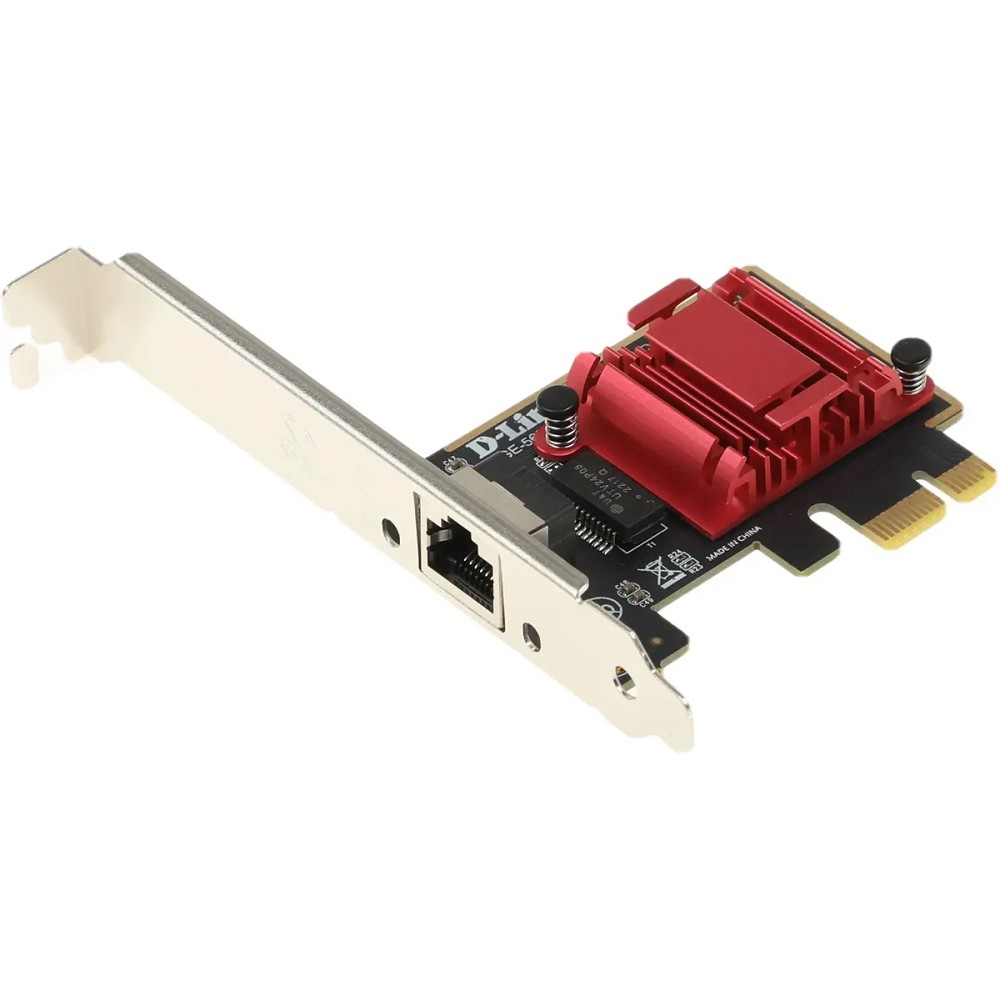 D-Link DGE-562T/A2A Сетевой PCI Express адаптер с 1 портом 100/1000/2.5GBase-T