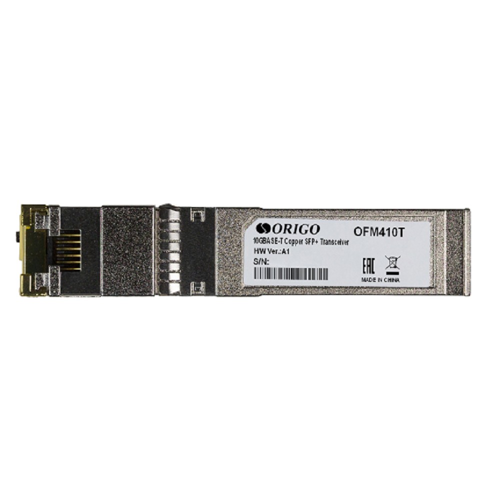 ORIGO OFM410T/A1A Трансивер SFP+, 10GBase-T (RJ45), до 30м