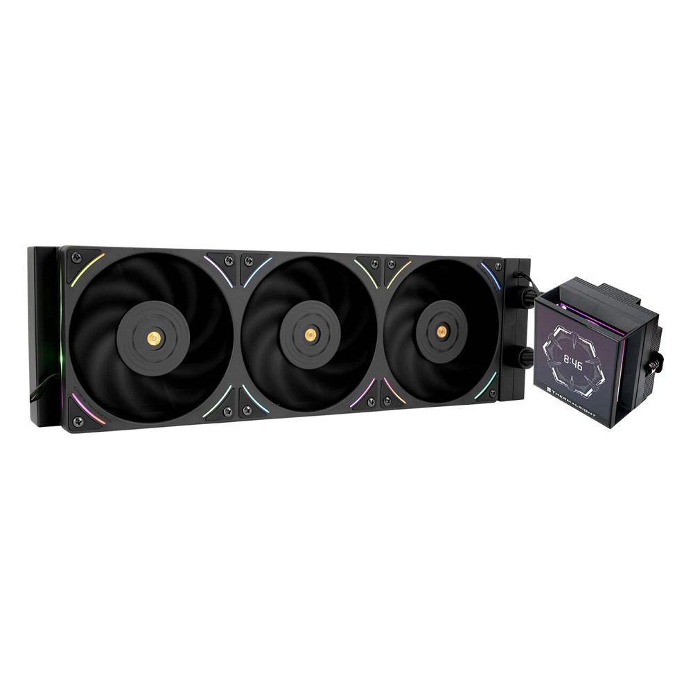 Thermalright Система водяного охлаждения Hyper Vision 360 UB ARGB Black / 3x120mm ARGB PWM Fans / TRHV360UBAB