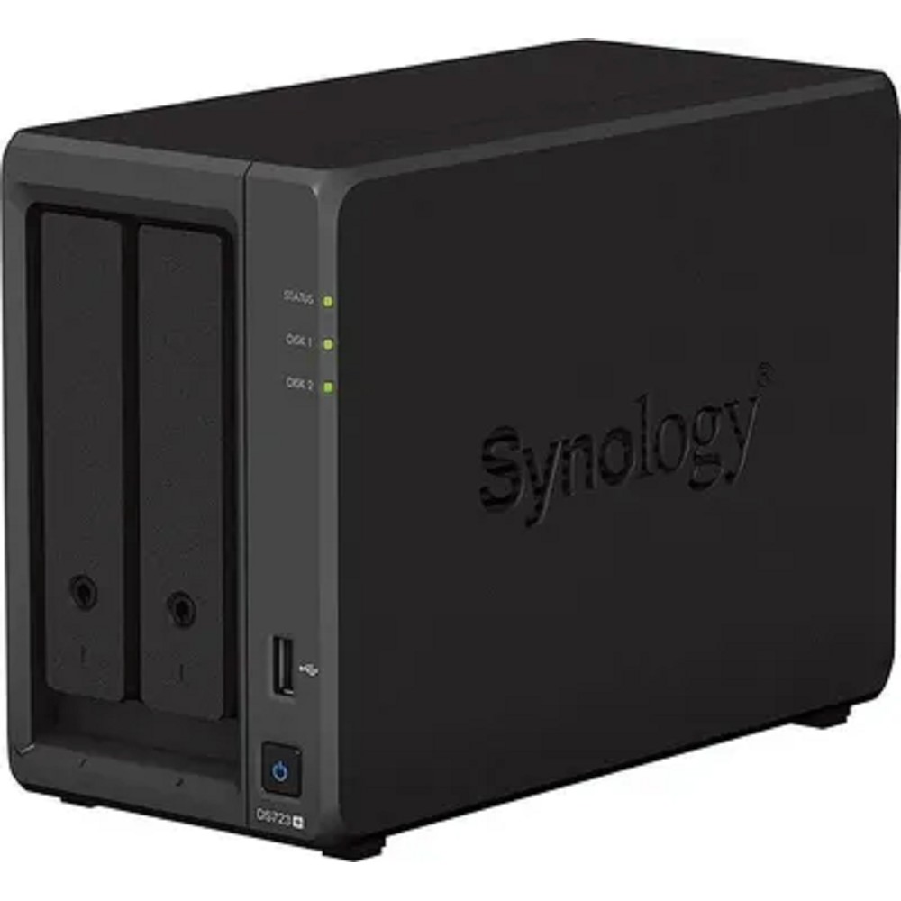 Synology DS723+ СХД настольное исполнение 2BAY NO HDD вилка UK/HK 3-pin