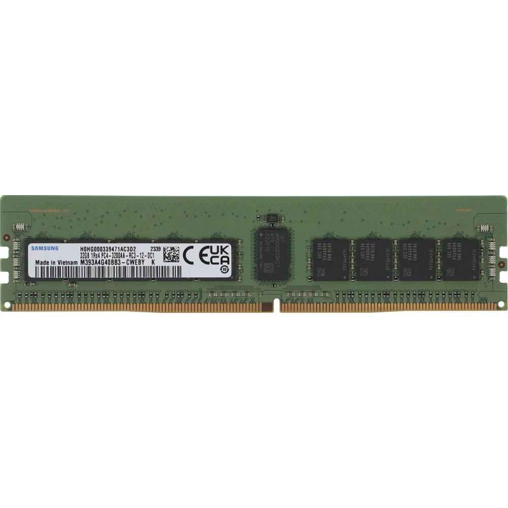 Samsung DDR4 32Gb M393A4G40BB3-CWE DIMM ECC Reg PC4-25600 CL22 3200MHz