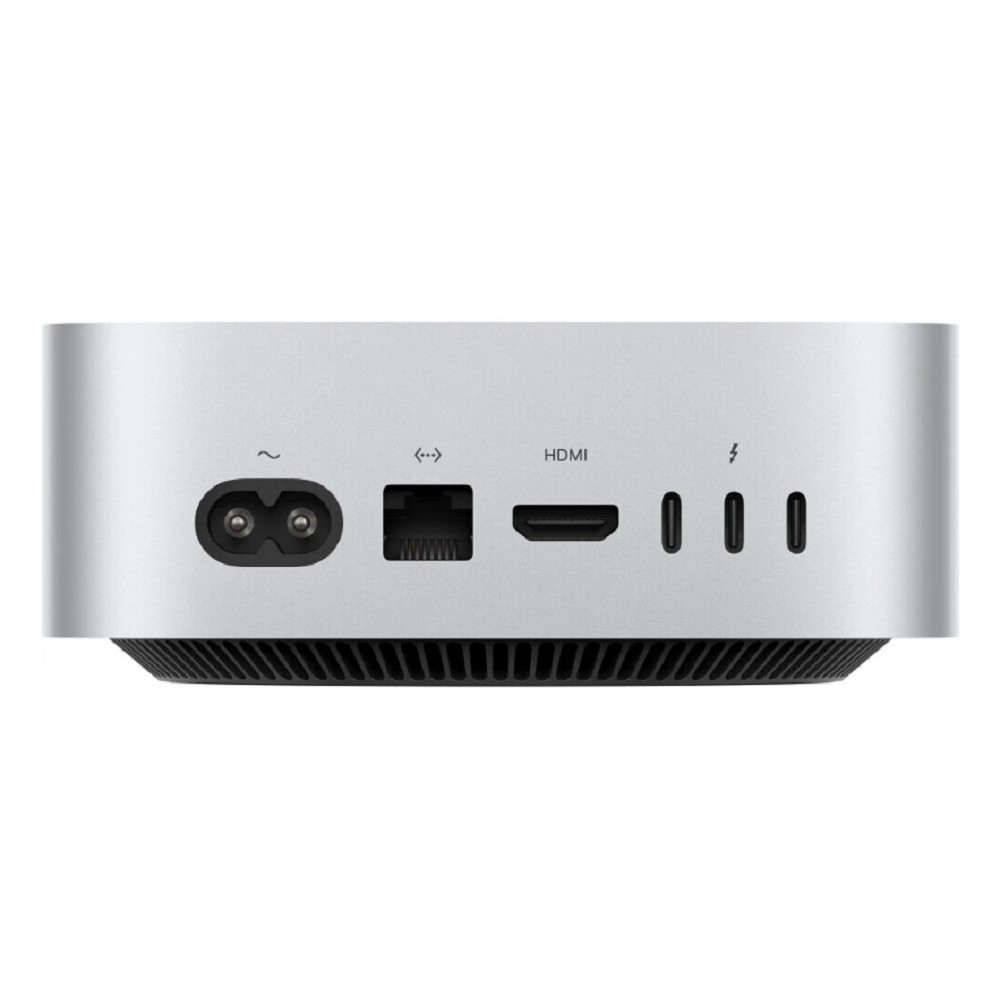 Apple Mac Mini 2024 [Z1CG0002Y] Silver {M4 10C CPU 10C GPU/24Gb/512Gb SSD/без переходника 1979059}