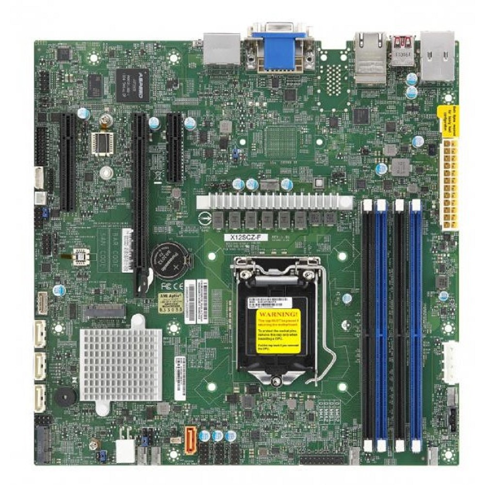 Supermicro MBD-X12SCZ-F-O {Soc-1200 iW480 mATX 4xDDR4 4xSATA3 SATA RAID Eth} BOX