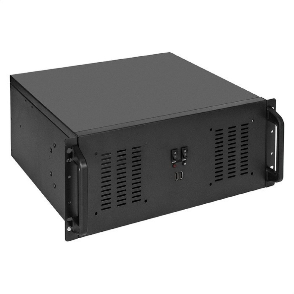 Exegate EX295875RUS Серверный корпус ExeGate Pro 4U350-02 <RM 19", высота 4U, глубина 350, БП 700ADS, 2*USB>