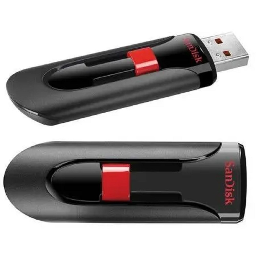SanDisk USB Drive 128Gb Cruzer Glide SDCZ60-128G-B35 {USB2.0, Black}  