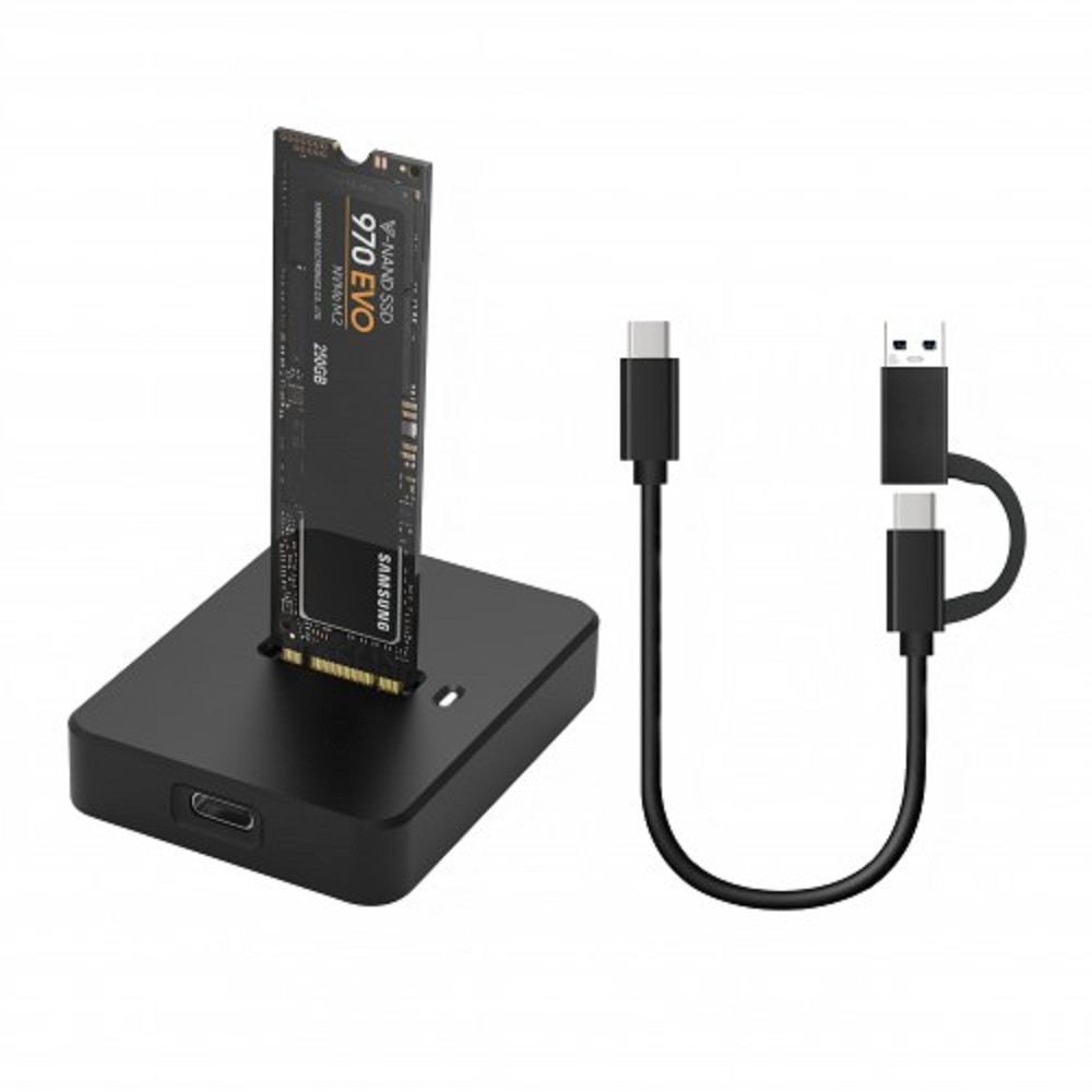 KS-is Док станция 2 в 1 USB для накопителей M.2 NVMe, M.2 SATA (KS-911)