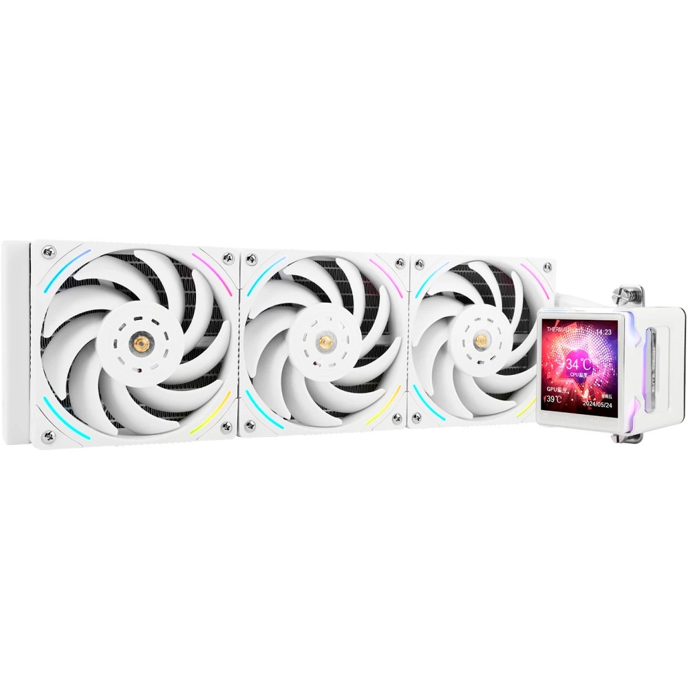 Thermalright Система водяного охлаждения Elite Vision 360 ARGB White / 3x120mm ARGB PWM Fans / TREV360AW