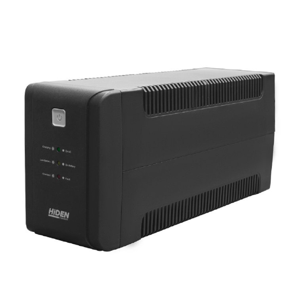 ИБП HIDEN EXPERT ULS600E 600ВА/360Вт {Линейно-интерактивный, 2xSchuko LED, USB, встроенный АКБ 1x12B/7Ач} {УТ-00002465}