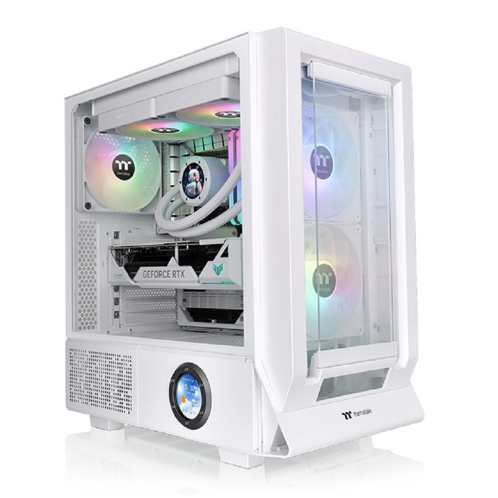Корпус Thermaltake Ceres 350 MX белый без БП E-ATX 2x140mm 2xUSB3.0 audio bott PSU