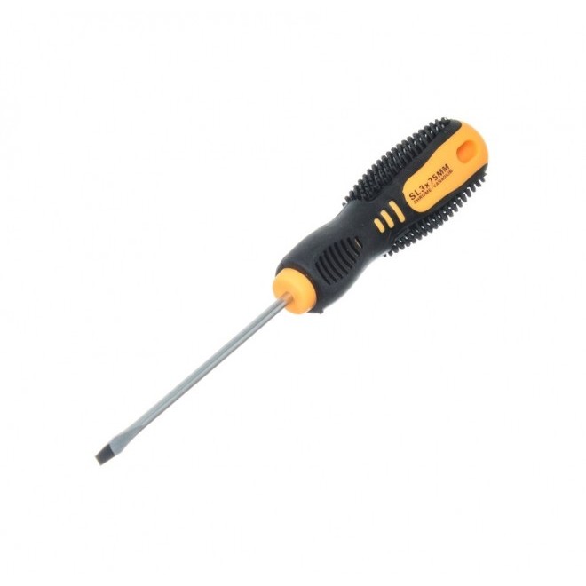 Rexant (12-4723) Отвертка шлицевая SL 6х125 мм, двухкомпонентная рукоятка 