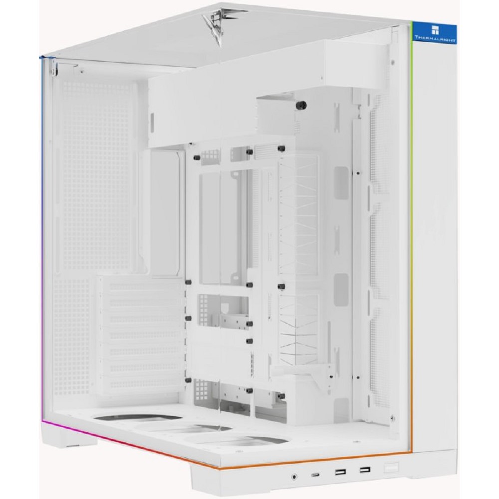 Thermalright Корпус TR-A70 ARGB White / TG / ARGB Strip / USB TYPE-C / W/O fans / ATX  / TRA70AW