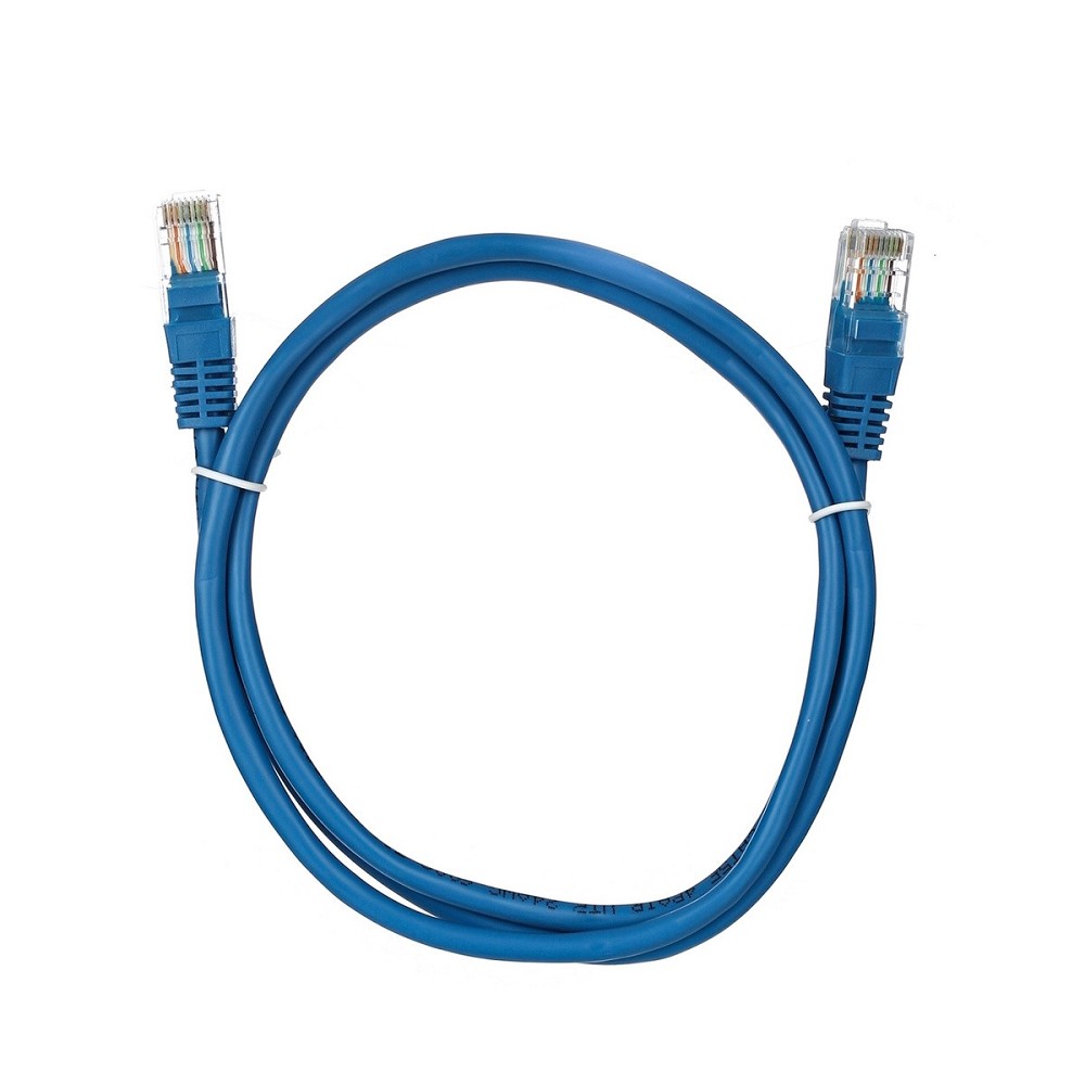 Aopen Патчкорд литой Aopen/Qust UTP кат.5е 1м синий <ANP511_1M_B>