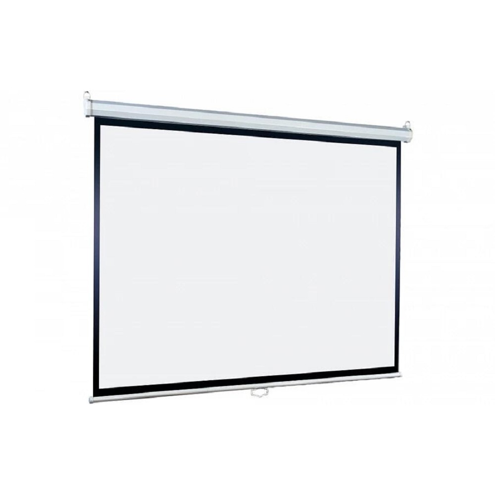Lumien Eco Picture [LEP-100108] Настенный экран  180х180см (рабочая область 174х174 см) Matte White восьмигранный корпус, возможность потолочн./настенного крепления, уровень в комплекте, 1:1 (треуголь