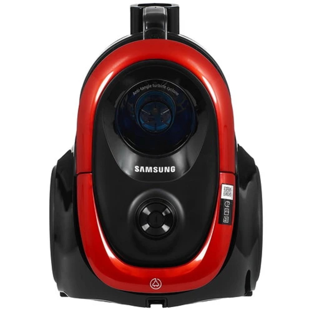 Samsung VC18M2130SR/EV Пылесос, контейнер, 1800 Вт, чёрный/красный