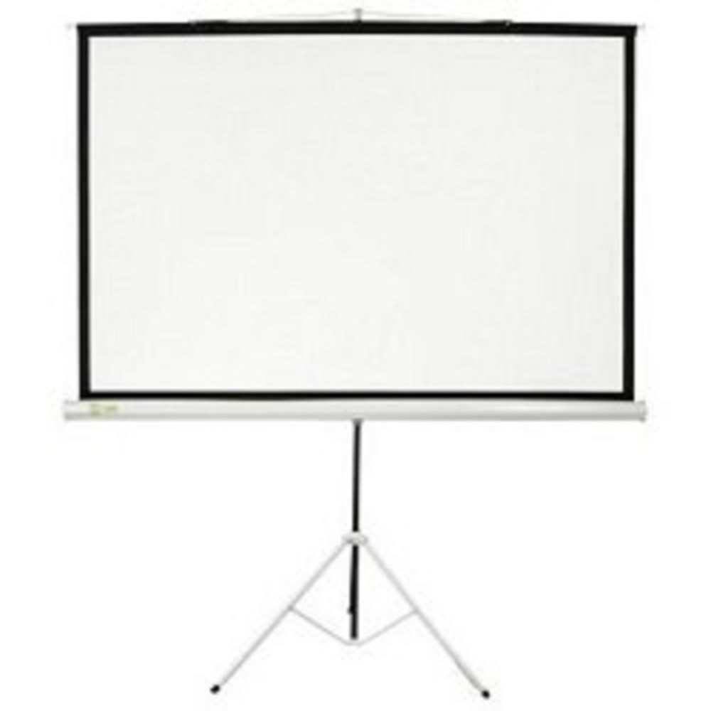 Экран Cactus Triscreen CS-PST-180X180 180х180см 1:1 напольный белый