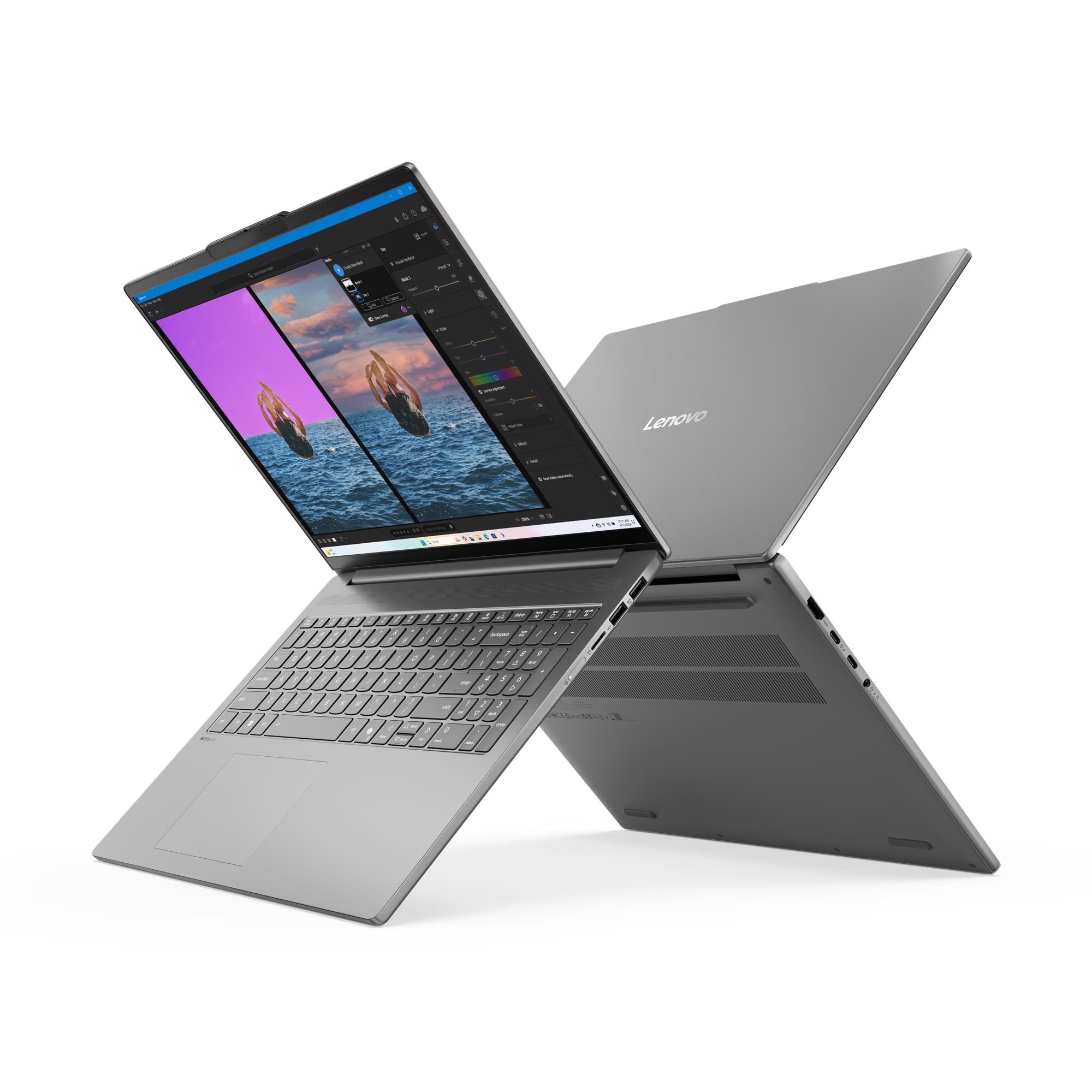 Lenovo IdeaPad Slim 5 16AHP10 [83HW000HRK] Grey 16" {OLED Ryzen 7 8845HS(3.8Ghz)/16Gb/512GB SSD/DOS}