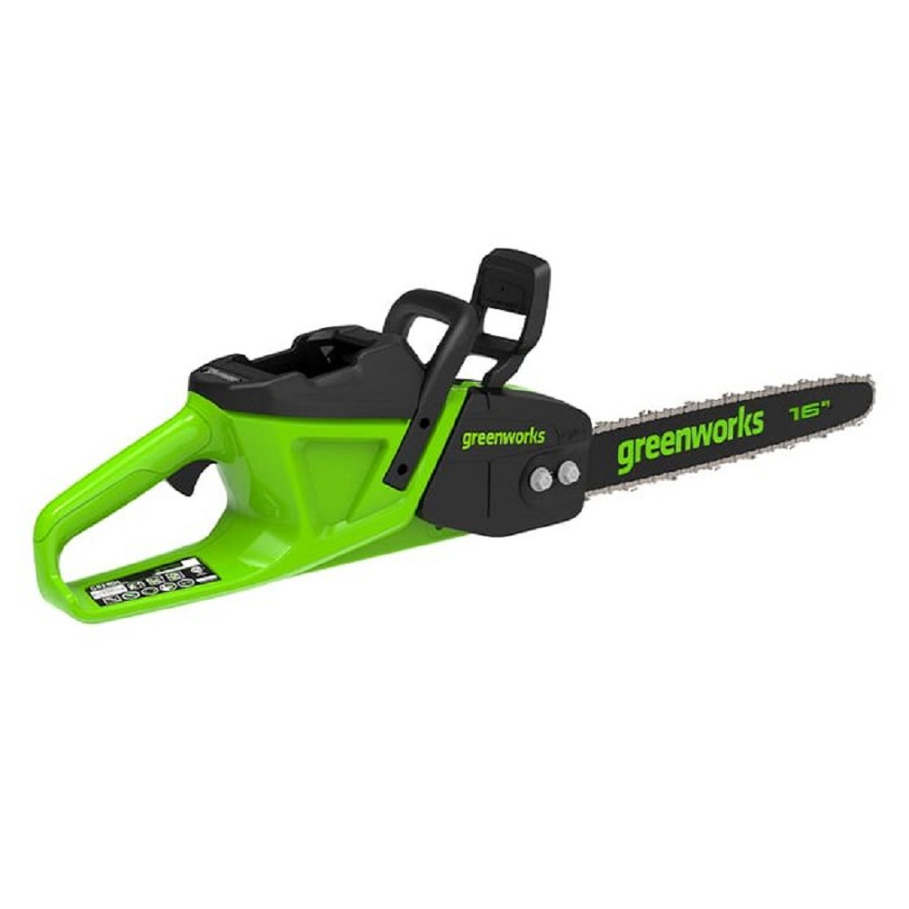 GreenWorks GD40CS20XK4 Цепная пила аккумуляторная, 40V, 40 см, 2000 Вт, бесщеточная, c 1хАКБ 4 Ач И ЗУ [2008807UB]