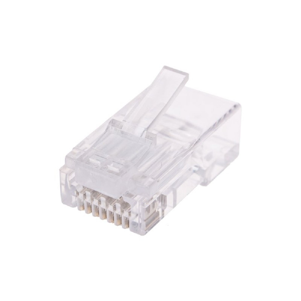 Rexant (05-1030) Разъем сквозной RJ-45(8P8C) под витую пару, UTP, CAT 6 ( Упаковка 100 шт )