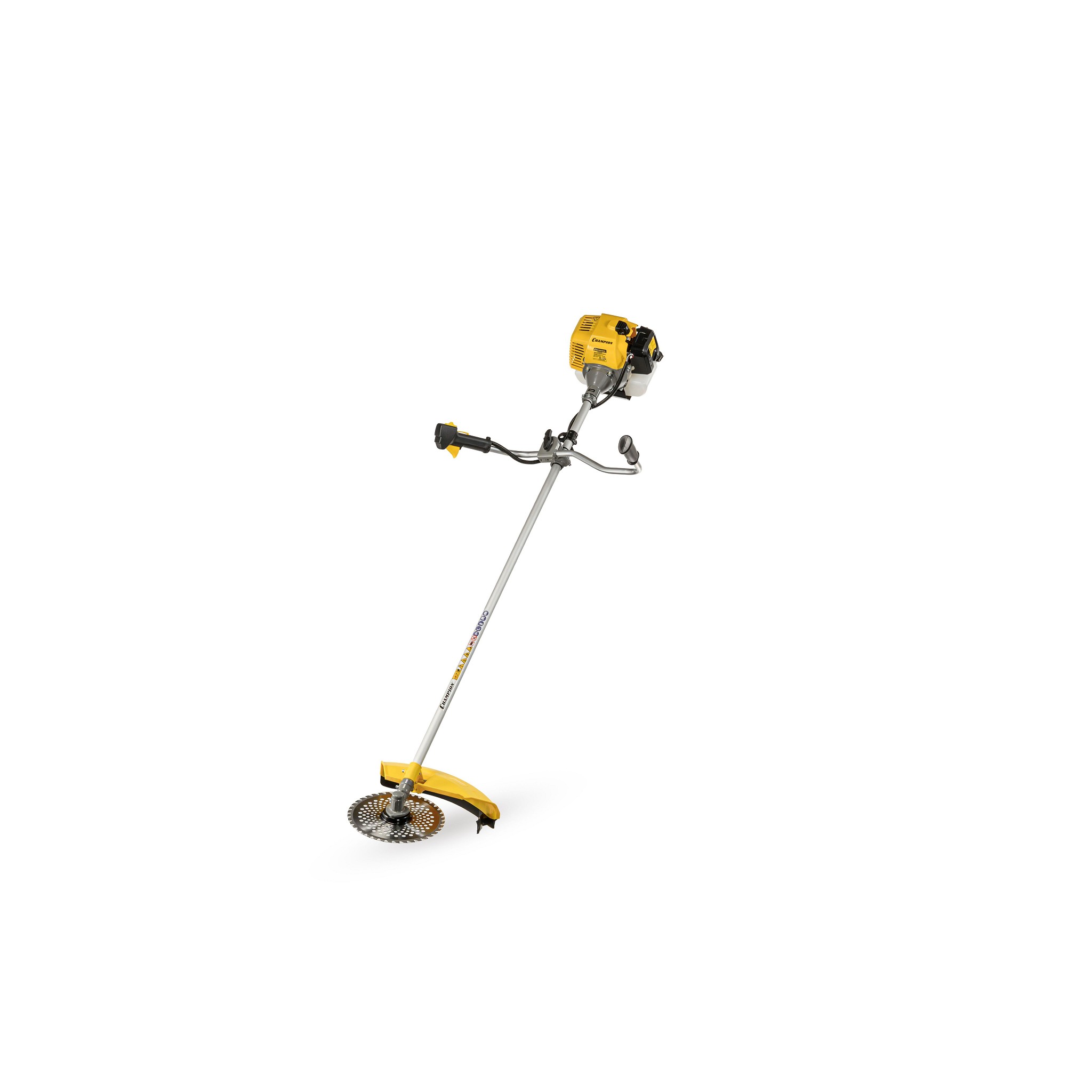 CHAMPION Триммер T513S-2 {неразъемн.прям. 1,4кВт 51,7см? 7,5кг HT31+40/255/25,4 U-ручка легк.старт }