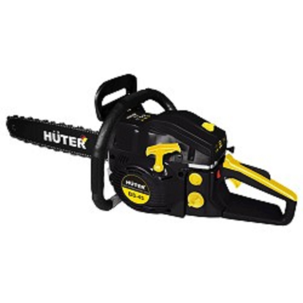 Huter BS-45 [70/6/2] Бензопила { 1,7 кВт, 45 см3, бак 0,55 л, антивиб. система, шина 45см/18", 7кг }