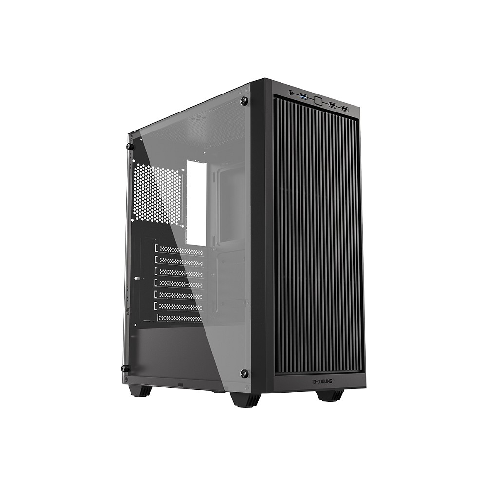 Case ID-Cooling WARE 310 Black ATX/ win TG/ no fan/ Type C/ CPU 160mm/ GPU 320mm/ no PSU