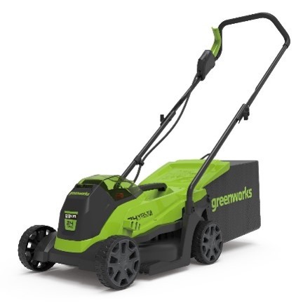Greenworks GD24LM33 Газонокосилка аккумуляторная , 24V, 33 см, бесщеточная, без АКБ и ЗУ [2516107]