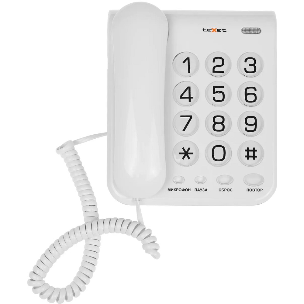 TEXET TX-262 светло-серый