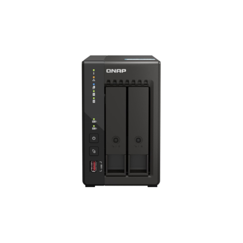Сетевое хранилище NAS Qnap Original TS-253E-8G 2-bay настольный Celeron J6412