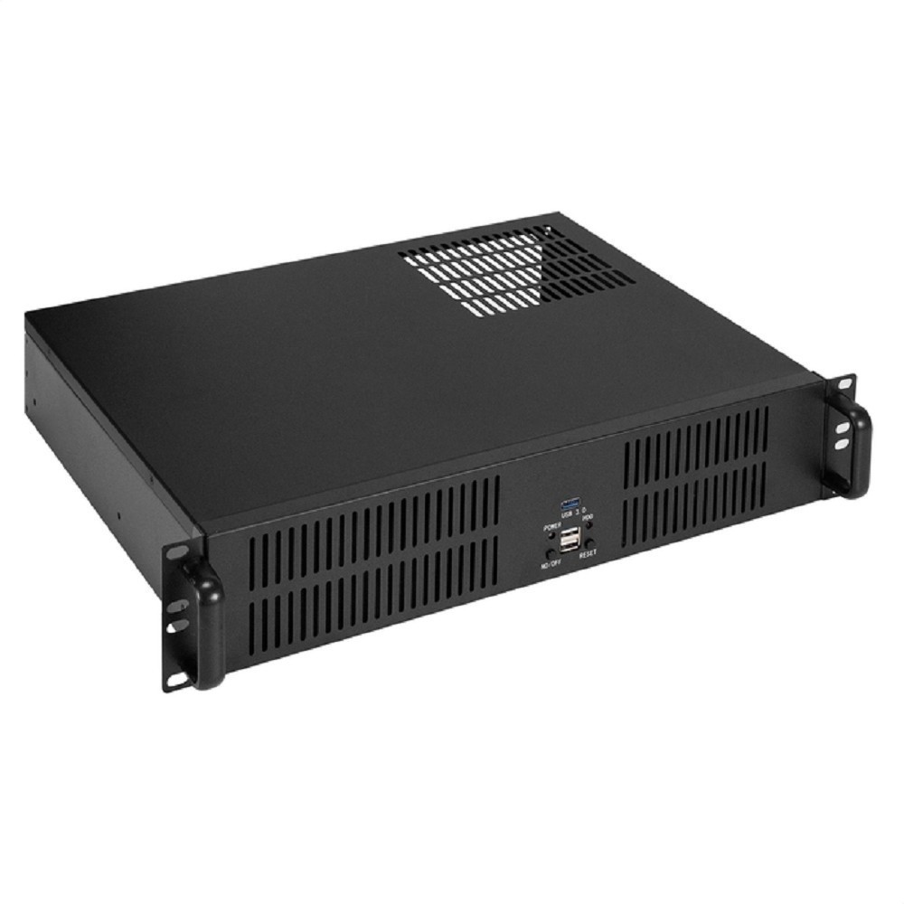 Exegate EX299967RUS Серверный корпус ExeGate Pro 2U350-33 <RM 19", высота 2U, глубина 350, БП 1200PAS, 2*USB+1* USB3.0>