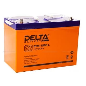 Delta DTM 1290 L (90 А\ч, 12В) свинцово- кислотный аккумулятор  