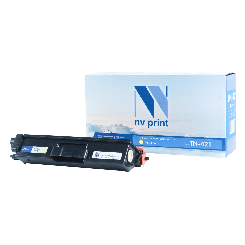 Картридж NVP совместимый NV-TN-421 Yellow для Brother HL-L8260/MFC-L8690/DCP-L8410 (1800k)