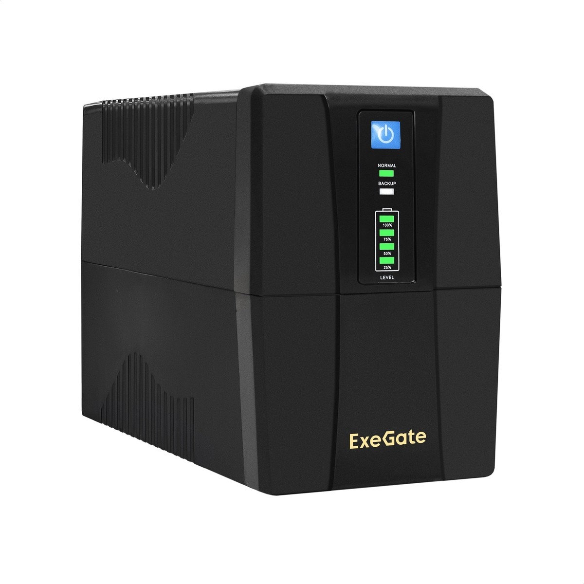 Exegate EP285601RUS ИБП ExeGate SpecialPro UNB-650.LED.AVR.EURO <650VA/360W, LED, AVR, 2 евророзетки, Black>