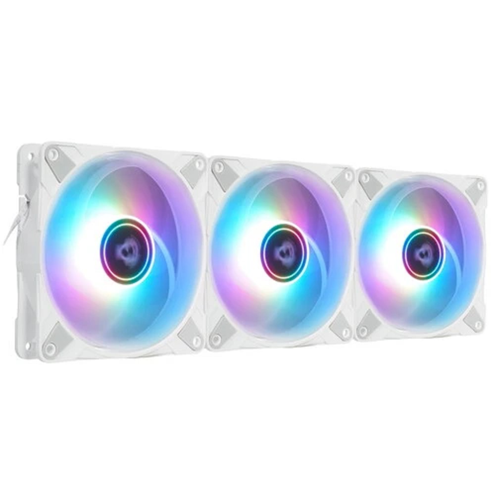 Case fan  ARCTIC P12 PWM PST A-RGB (White) 3 PCS Value Pack (ACFAN00258A)