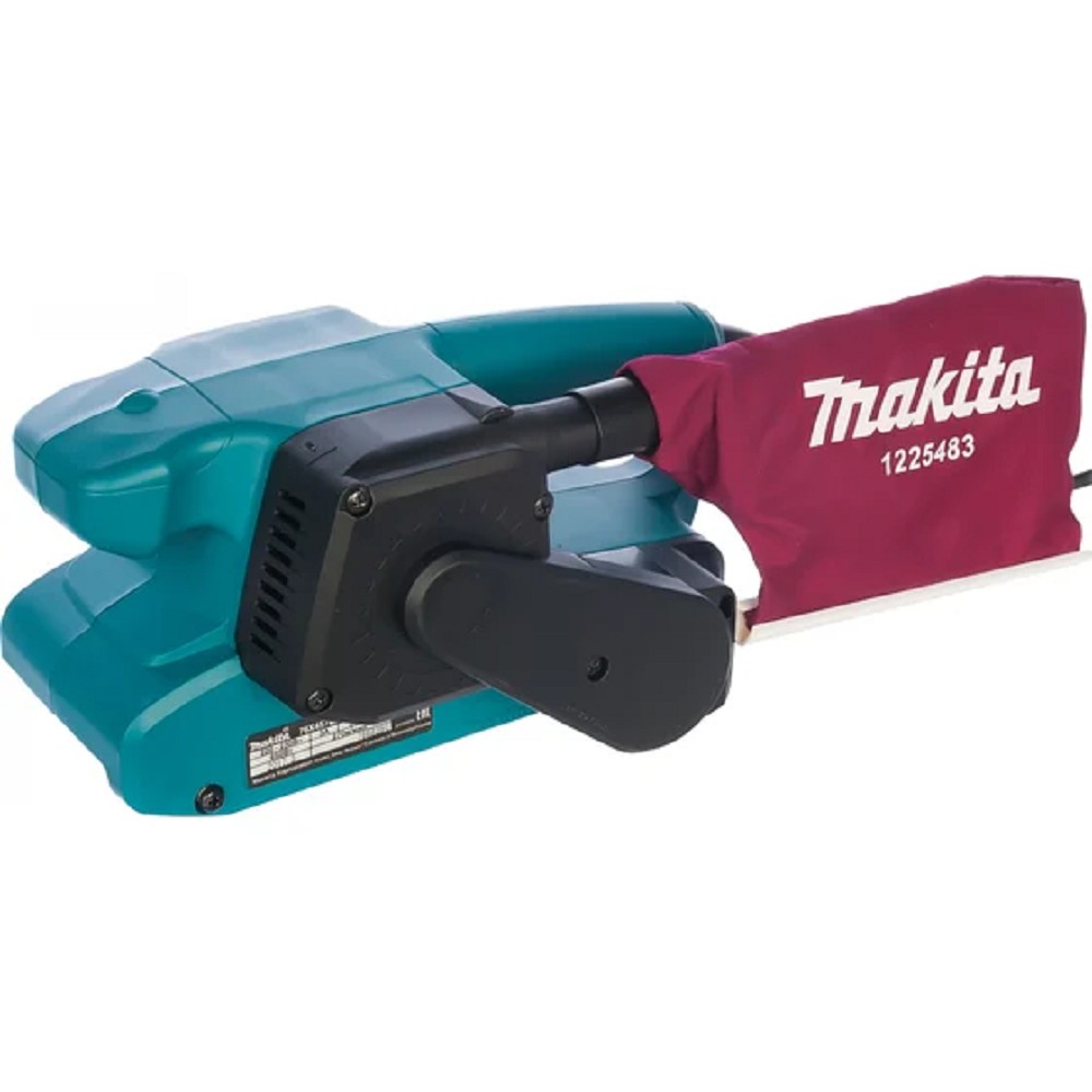 Makita 9910 Ленточная шлифовальная машина [9910] {650 Вт, 270 м/мин, ширина ленты 76 мм, 2.6 кг}