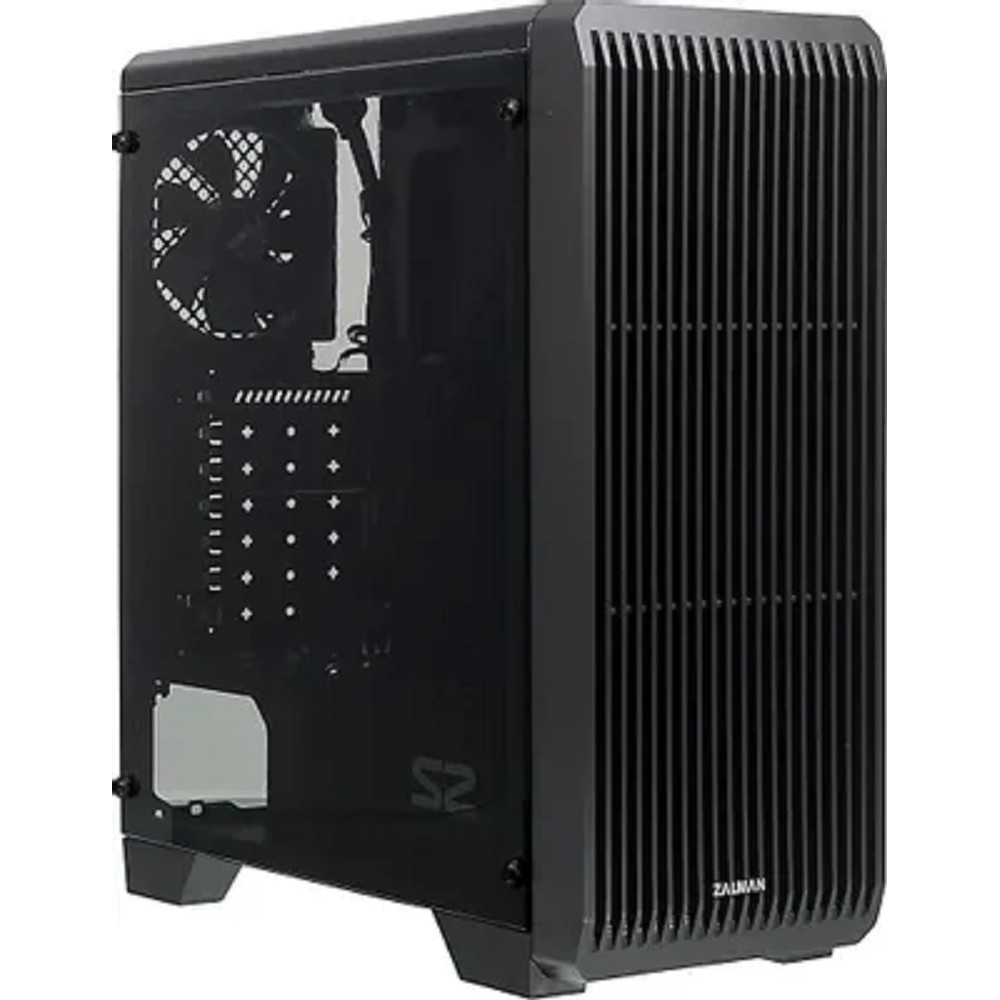 Zalman S2 черный без БП ATX 2x120mm 2xUSB2.0 1xUSB3.0 audio bott PSU
