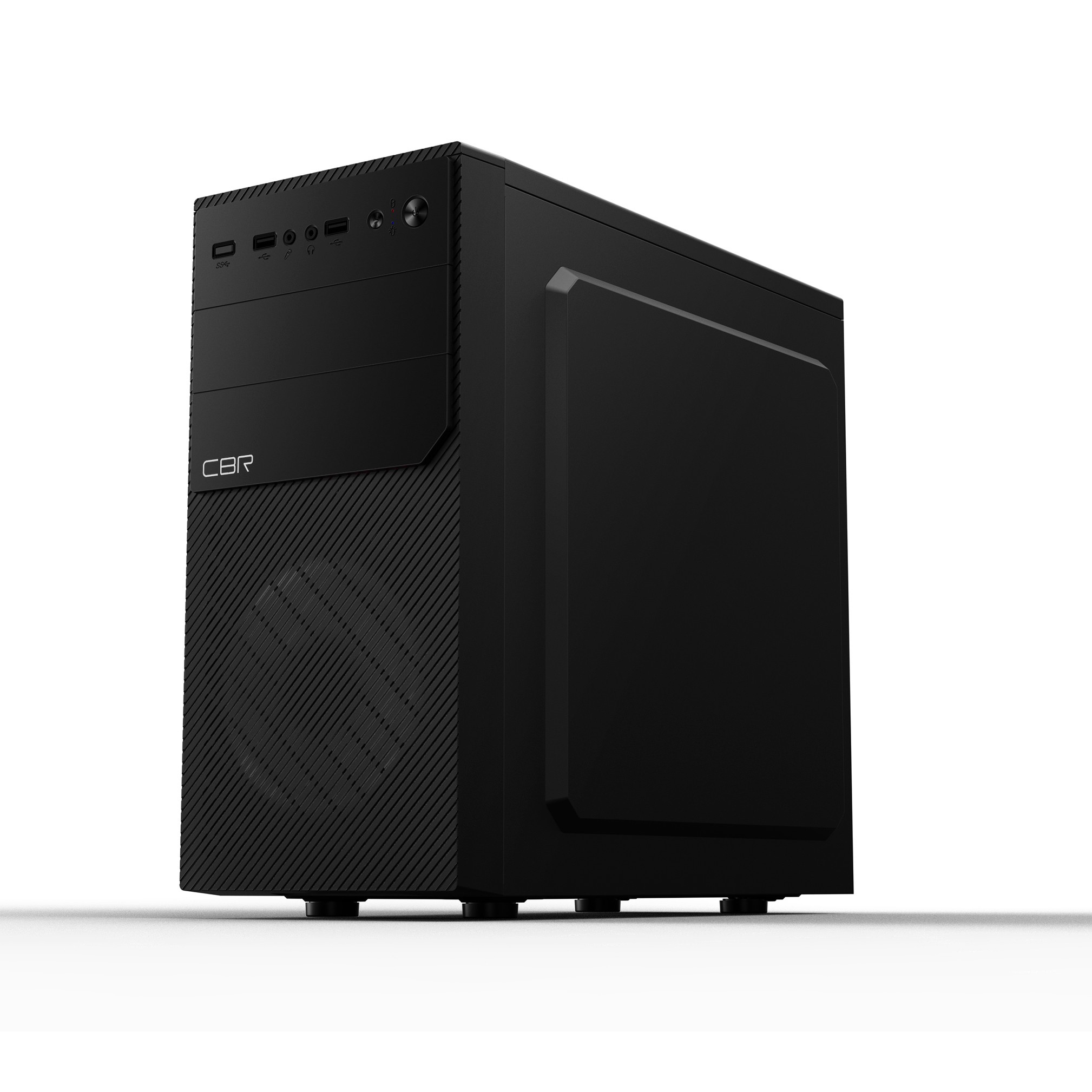 CBR Корпус mATX Minitower RD880, без БП, 2*USB 3.0, 2*USB 2.0, HD Audio+Mic, Black [PCC-MATX-RD880-WPSU]