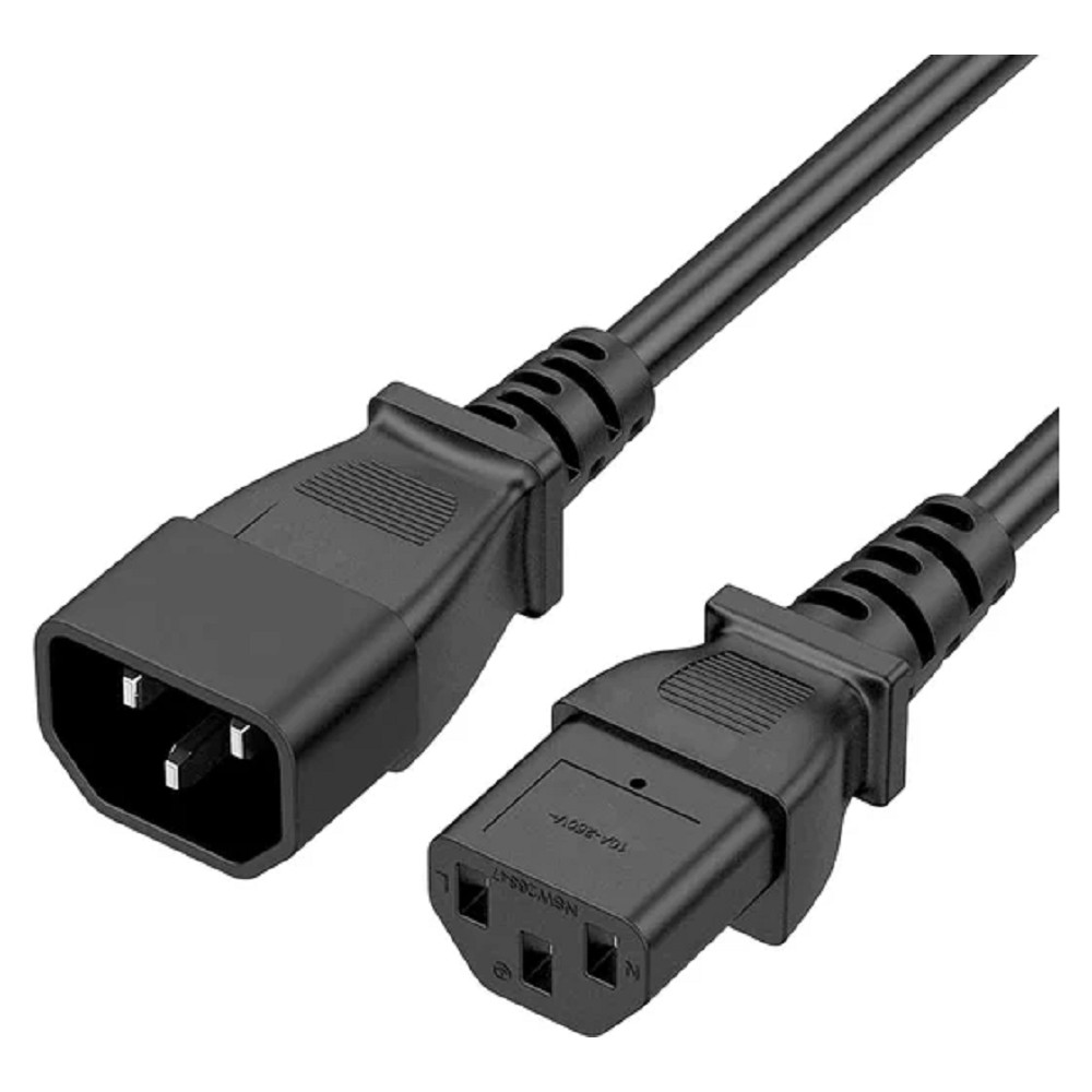 5bites Кабель питания PC105-18A IEC-320-C13 / IEC-320-C14 / 220V / 3G*0.50MM / 1.8M