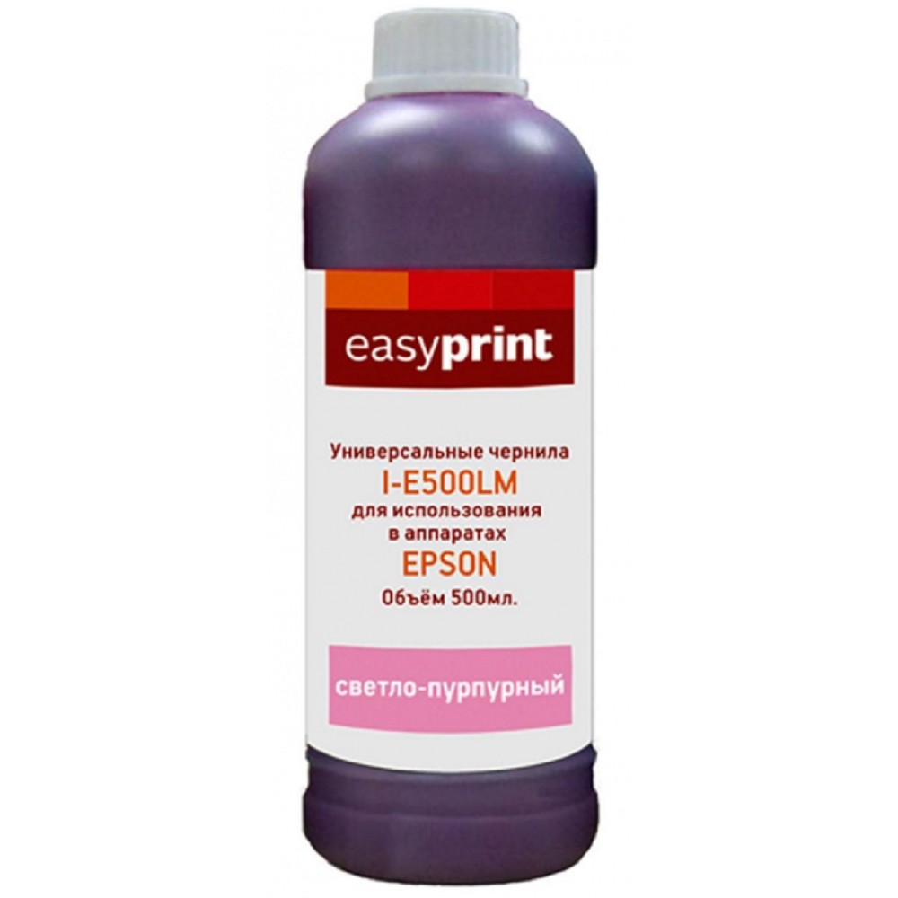 Easyprint Чернила (I-E500LM) универсальные для Epson (500мл.) светло-пурпурный