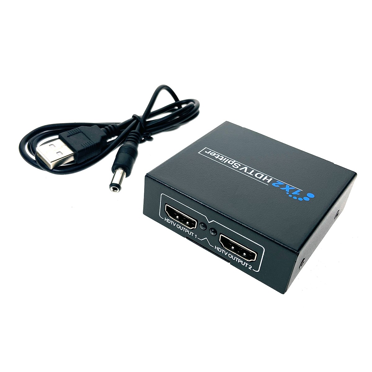 Espada HDMI сплиттер 1 вход HDMI - 2 выхода, Espada EDH22USB 4K@30hz с усилителем (45045)