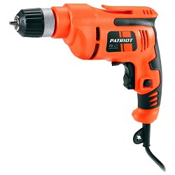 PATRIOT FD420 Дрель электрическая [120301415] {Эл. дрель PATRIOT FD500, без удара, мощность 450 Вт, макс.диаметр сверла 10мм, быстрозажим. патрон, крепление}