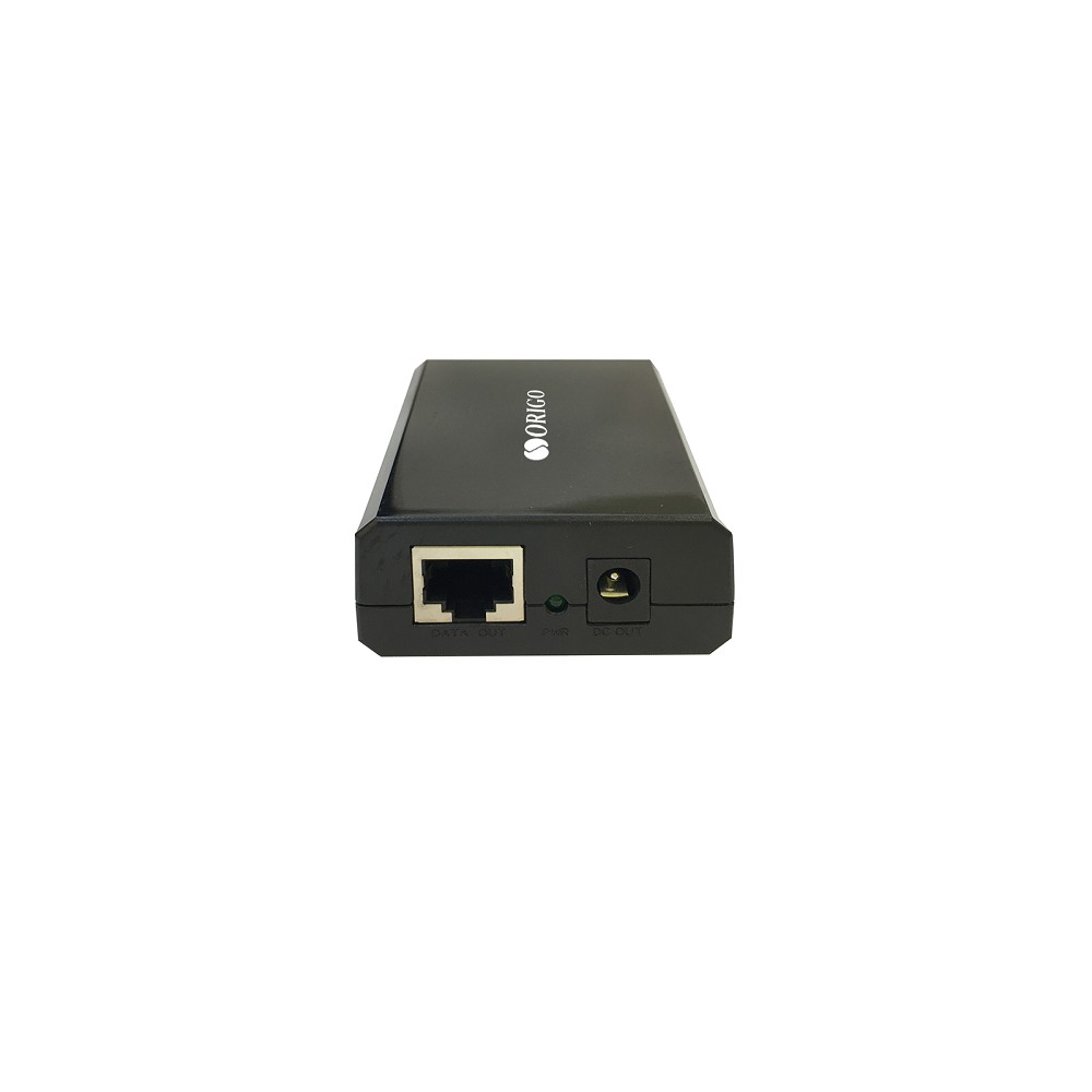 ORIGO OPE301GS/A1A Гигабитный сплиттер PoE+ 802.3af/at, выход: 5/9/12В DC, 24 Вт