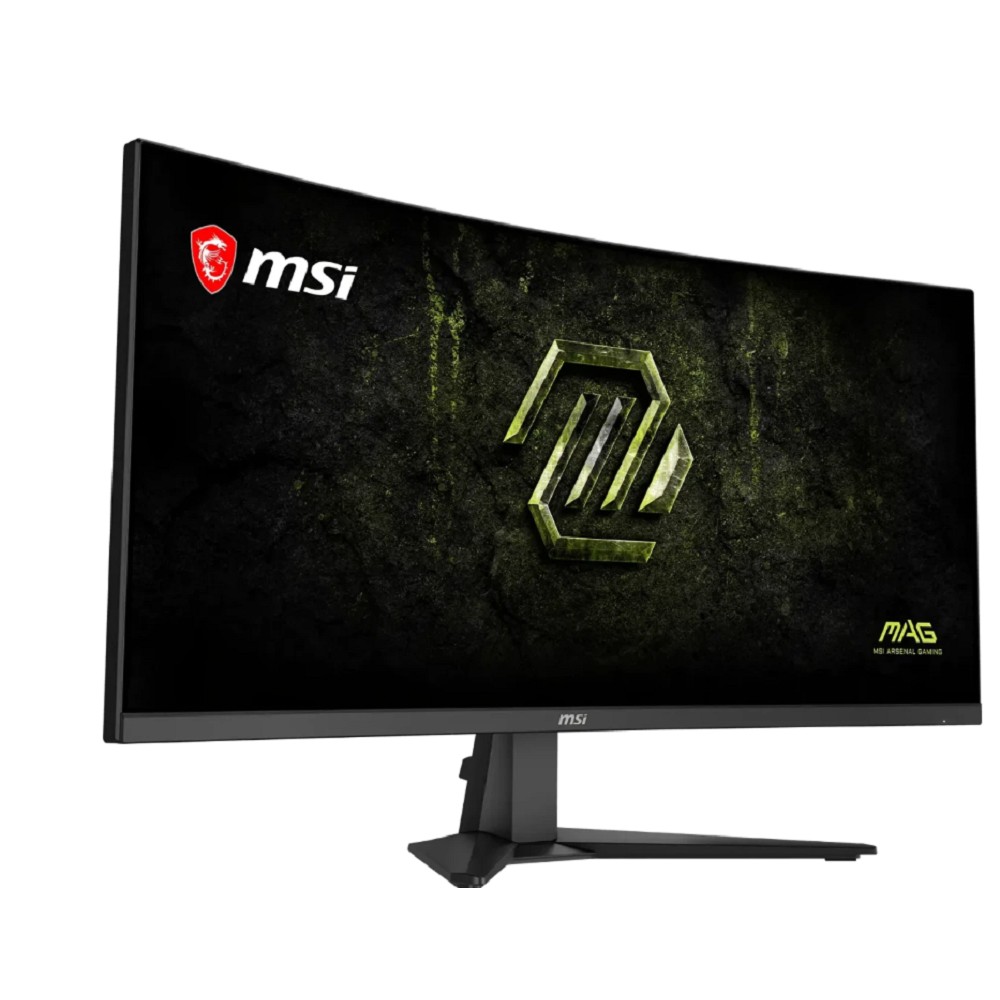 MSI MAG 34" 346CQDF E20 {VA Curved 3440x1440 200Hz (HD : 400Hz) 0,5ms 300cd 2xHDMI DisplayPort Tilt Internal Vesa}