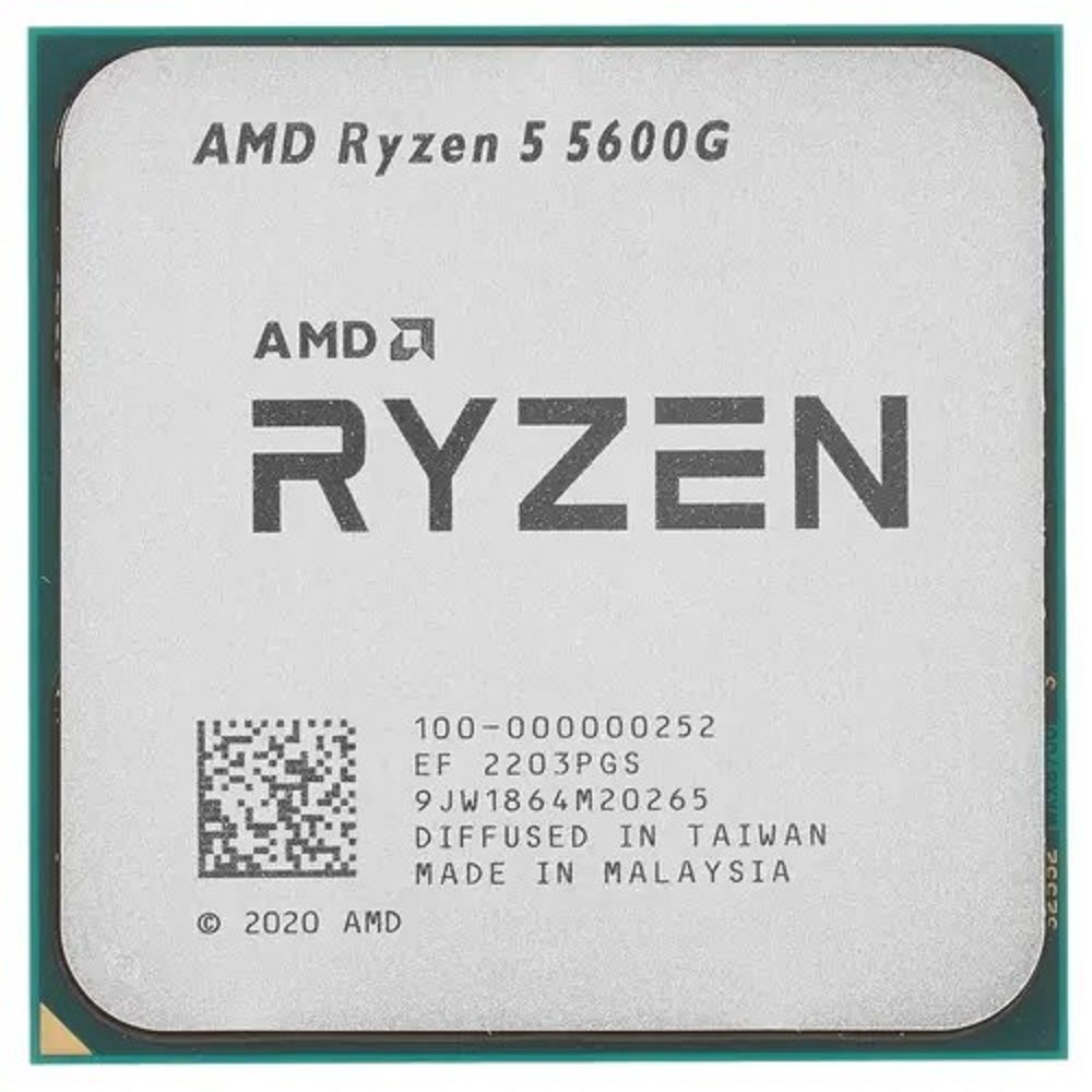 Товар с витрины. Протестирован. CPU AMD Ryzen 5 5600G OEM (100-000000252) {3,90GHz, Turbo 4,40GHz, Vega 7 AM4}