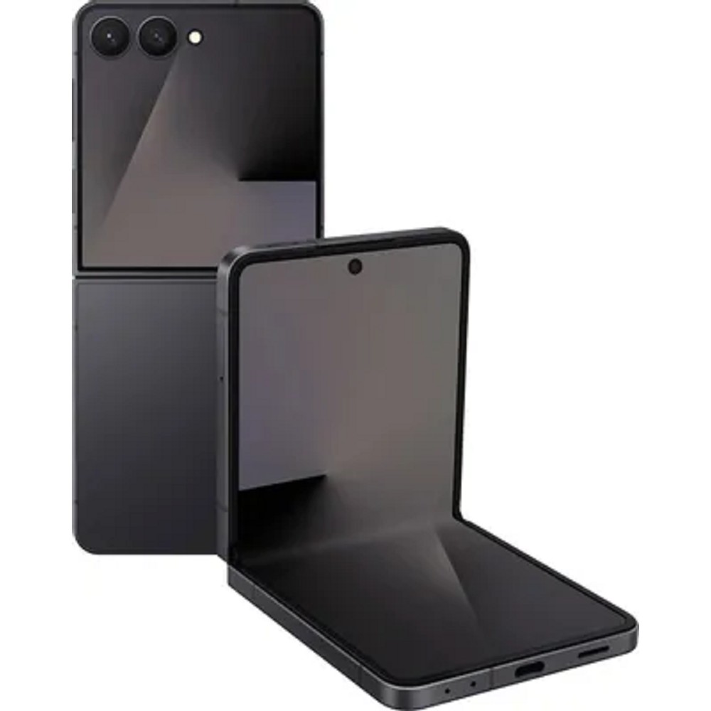 Смартфон Samsung SM-F766B Galaxy Z Flip7 512Gb 12Gb черный раскладной 3G 4G 1Sim 6.9" 1080x2520 Android 16 50Mpix 802.11 a/b/g/n/ac/ax/be NFC GPS GSM900/1800 GSM1900 Protect