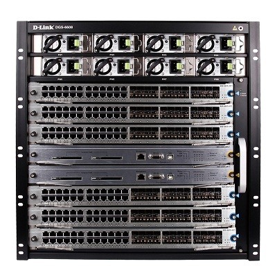 D-Link DGS-6608-SK/A1A PROJ Стартовый комплект L3 коммутатора DGS-6600, шасси, 8 слотов расширения(Стартовый комплект: DGS-6608 + DGS-6600-CM-II + DGS-6600-PWR)