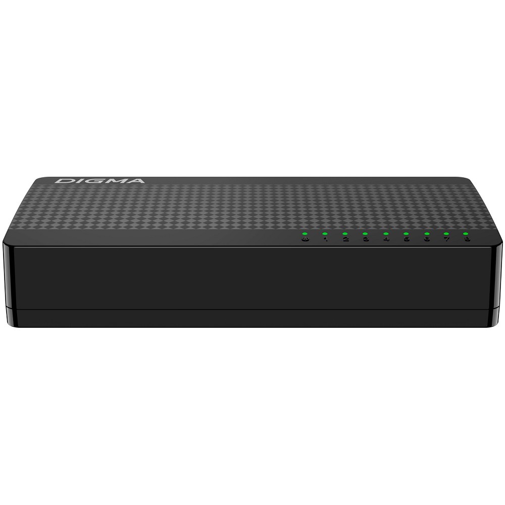 Digma DSW-308FE Коммутатор (L2) 8х100Мбит/с неуправляемый