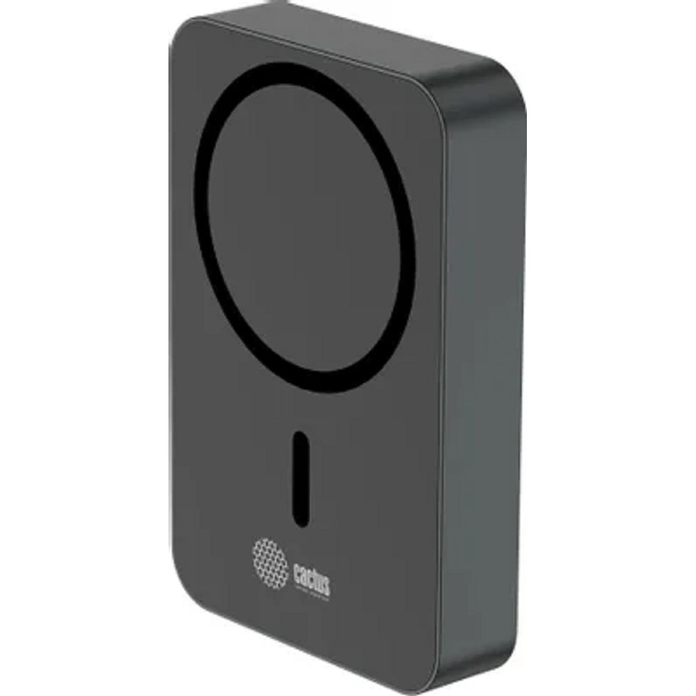 Мобильный аккумулятор Cactus CS-PBFSTA-10000 10000mAh 22.5W 4.5A USB-C беспров.зар. серый