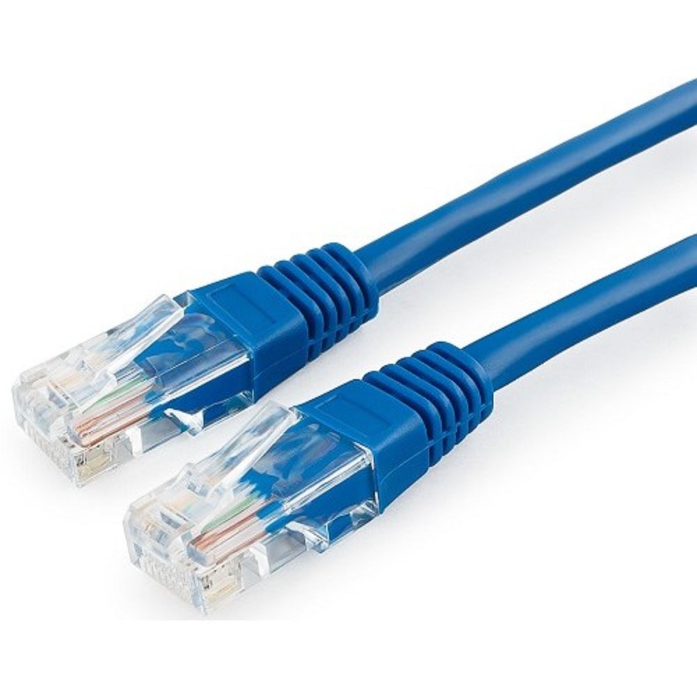 Cablexpert Патч-корд медный UTP PP10-0.5M/B кат.5, 0.5м, литой, многожильный (синий)