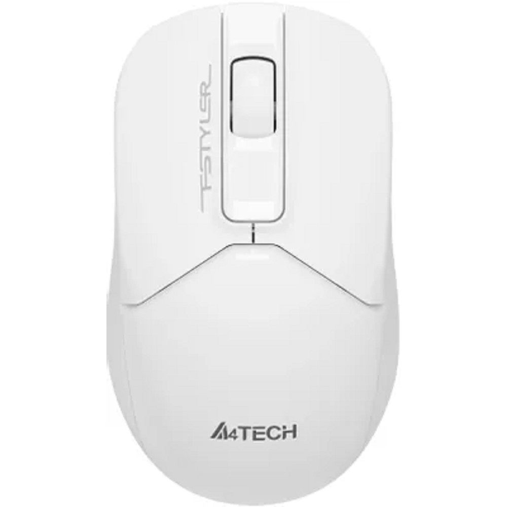 Мышь A4Tech Fstyler FG12 белый оптическая (1200dpi) беспроводная USB (3but)